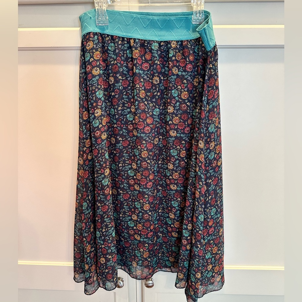 Lularoe Floral Skirt